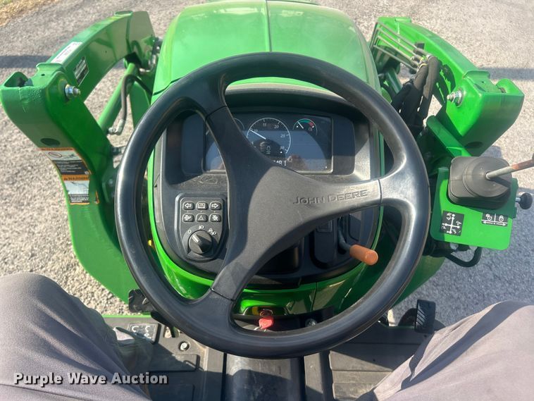 image for item FC5288 2018 John Deere 3038E MFWD tractor