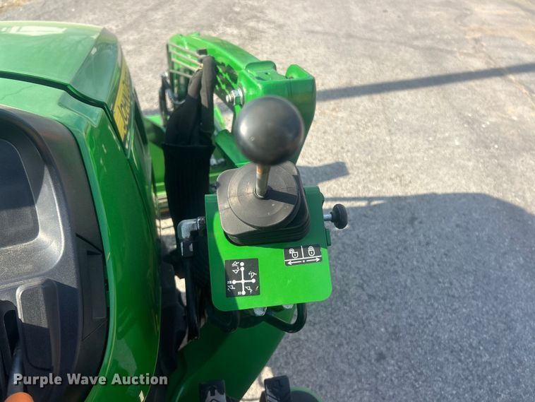 image for item FC5288 2018 John Deere 3038E MFWD tractor
