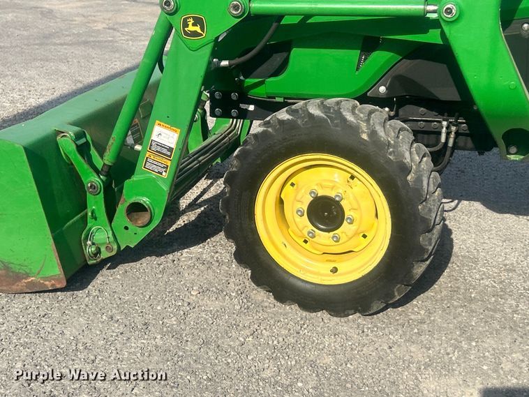 image for item FC5288 2018 John Deere 3038E MFWD tractor