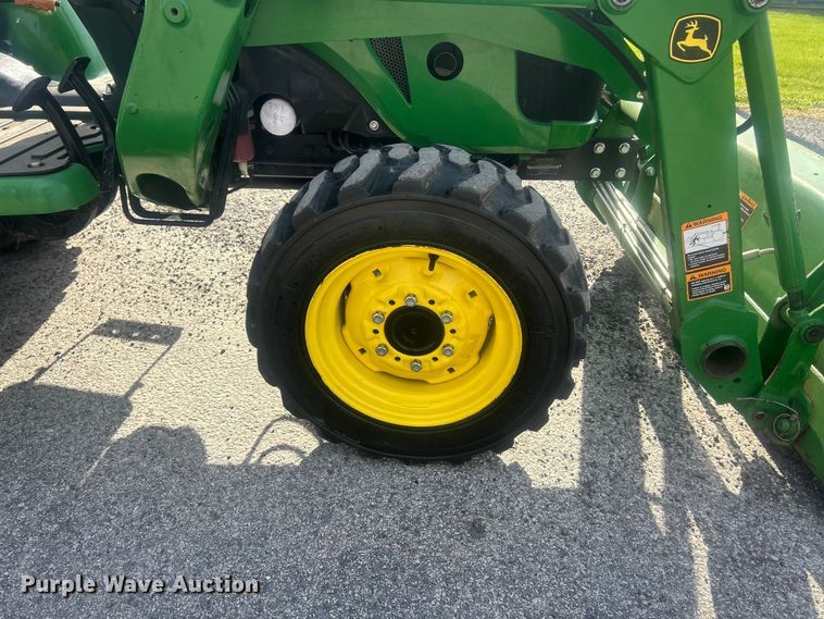 image for item FC5288 2018 John Deere 3038E MFWD tractor