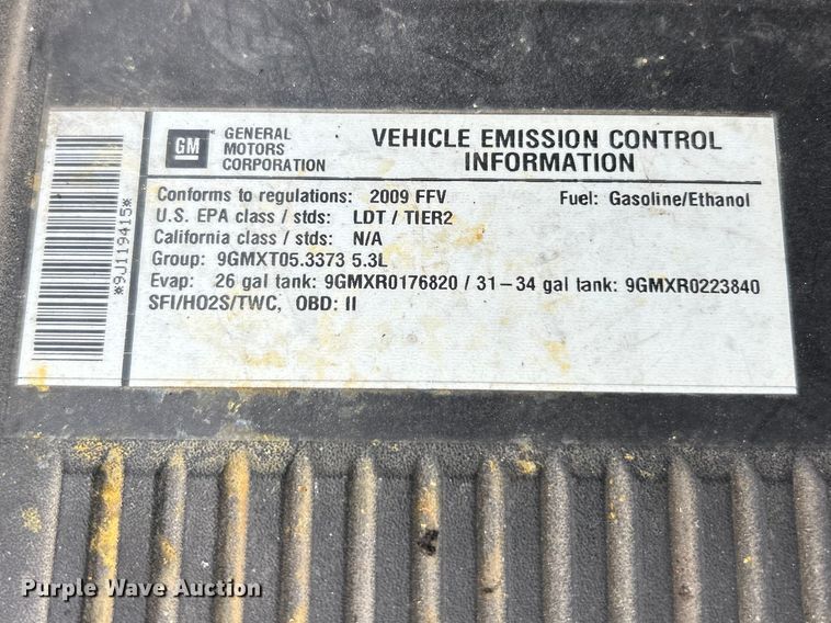 image for item FC5292 2009 GMC Yukon XL SUV