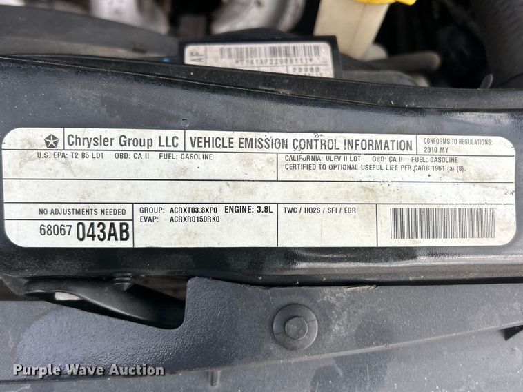 image for item FC5294 2010 Dodge Grand Caravan SE van