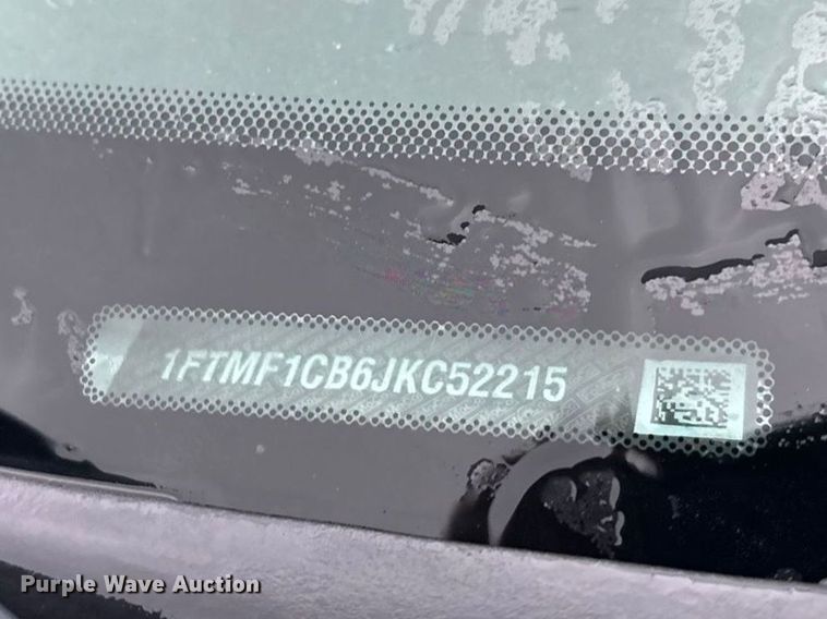 image for item FG0126 2018 Ford F150 pickup truck