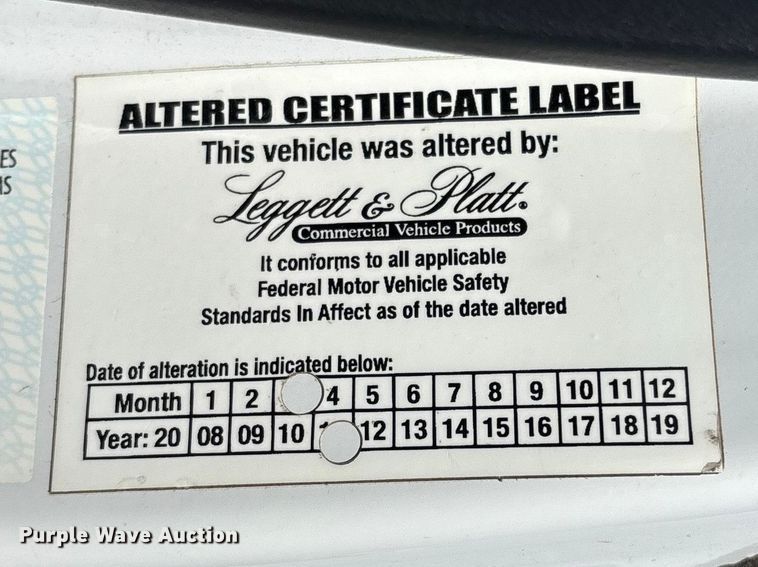 image for item FG0215 2011 Ford E350 Super Duty van