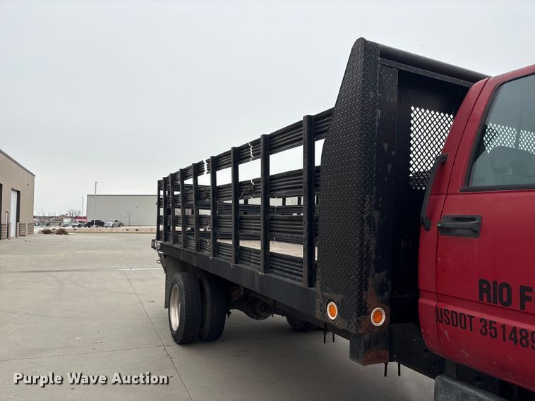 image for item FG2769 1994 Chevrolet Kodiak C5500 flatbed truck