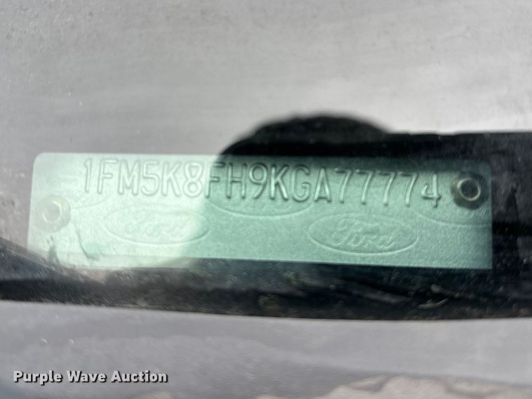 image for item FH7005 2019 Ford Explorer SUV