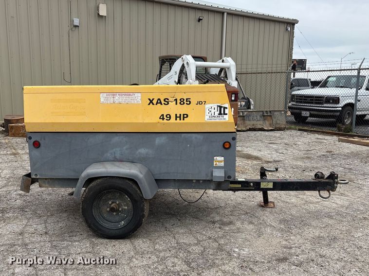 image for item FH7007 2013 Atlas Copco XAS 185 air compressor