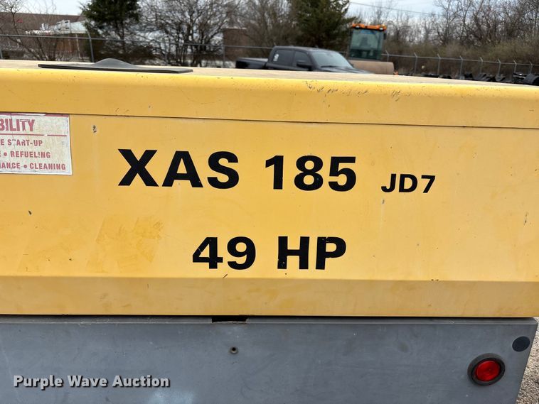 image for item FH7007 2013 Atlas Copco XAS 185 air compressor