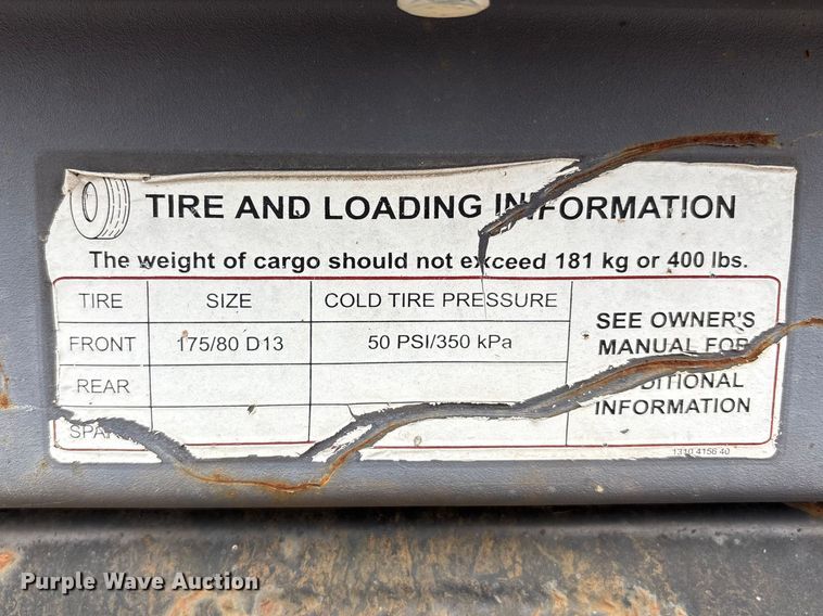 image for item FH7007 2013 Atlas Copco XAS 185 air compressor
