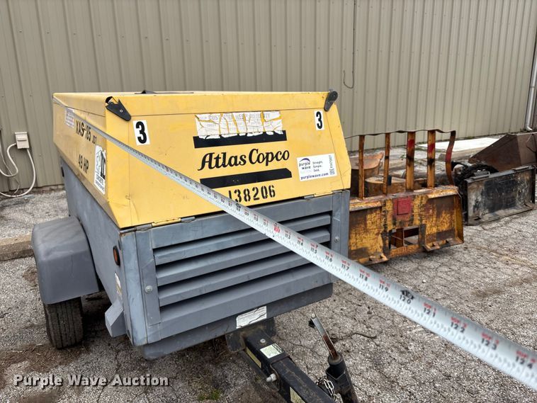 image for item FH7007 2013 Atlas Copco XAS 185 air compressor