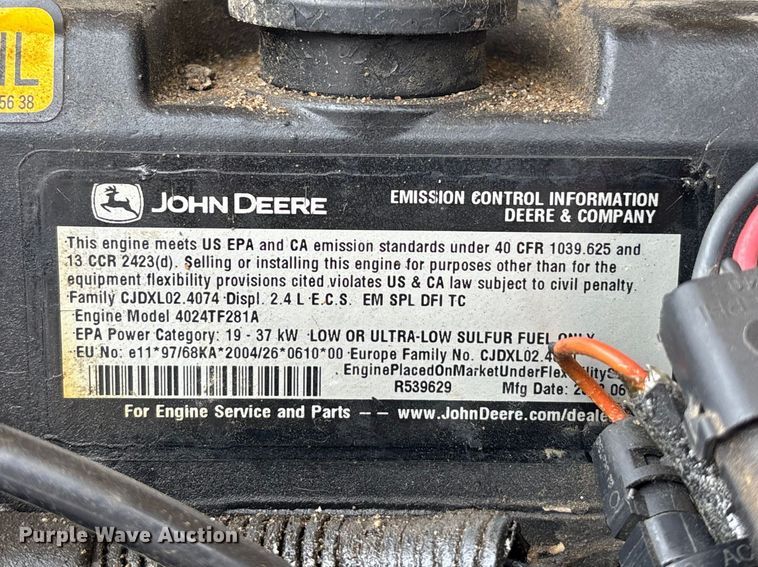 image for item FH7007 2013 Atlas Copco XAS 185 air compressor