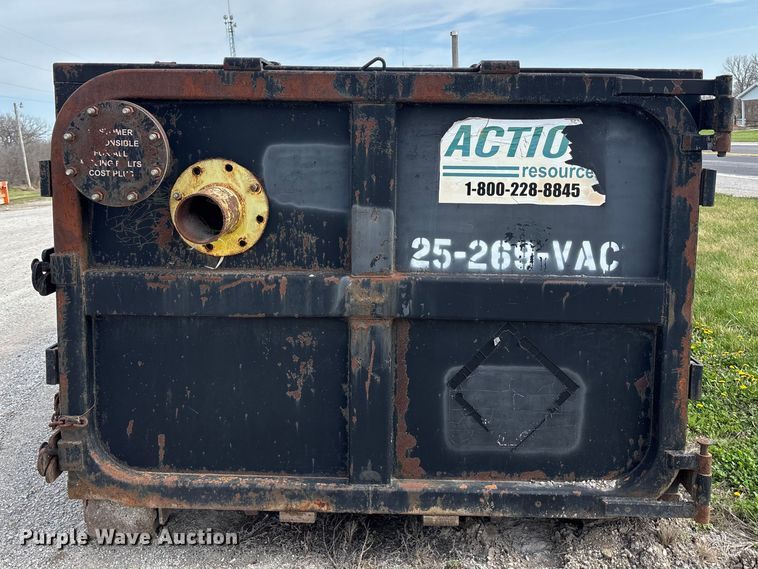 image for item FH7025 May Fabricating Co., Inc. Wastequip roll-off tank