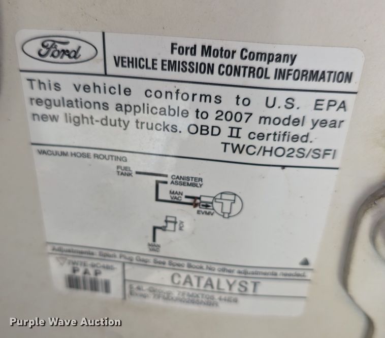 image for item FI0764 2007 Ford Expedition Limited SUV