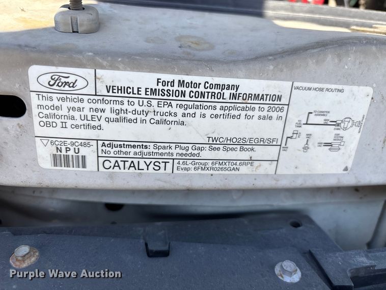 image for item FI0789 2006 Ford E150 Econoline van
