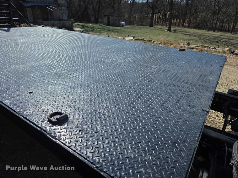 image for item FI0878 2012 Mitsubishi Fuso FE160 Crew Cab flatbed truck