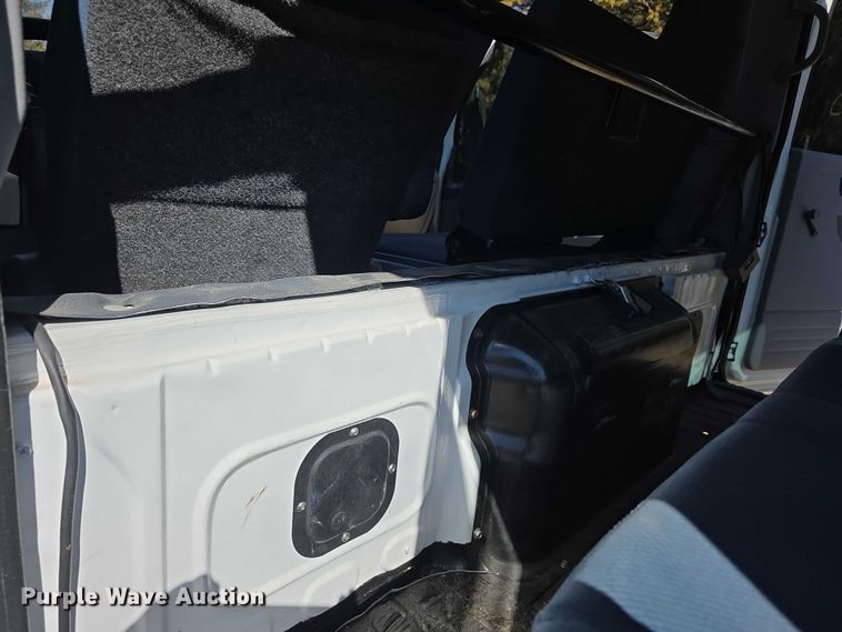 image for item FI0878 2012 Mitsubishi Fuso FE160 Crew Cab flatbed truck