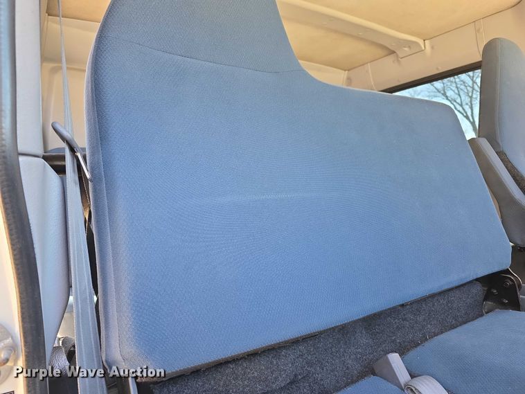 image for item FI0878 2012 Mitsubishi Fuso FE160 Crew Cab flatbed truck