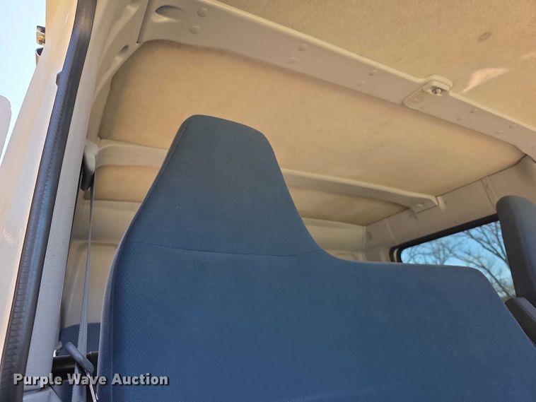 image for item FI0878 2012 Mitsubishi Fuso FE160 Crew Cab flatbed truck