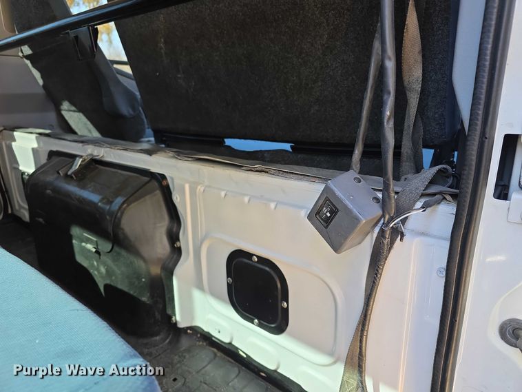 image for item FI0878 2012 Mitsubishi Fuso FE160 Crew Cab flatbed truck