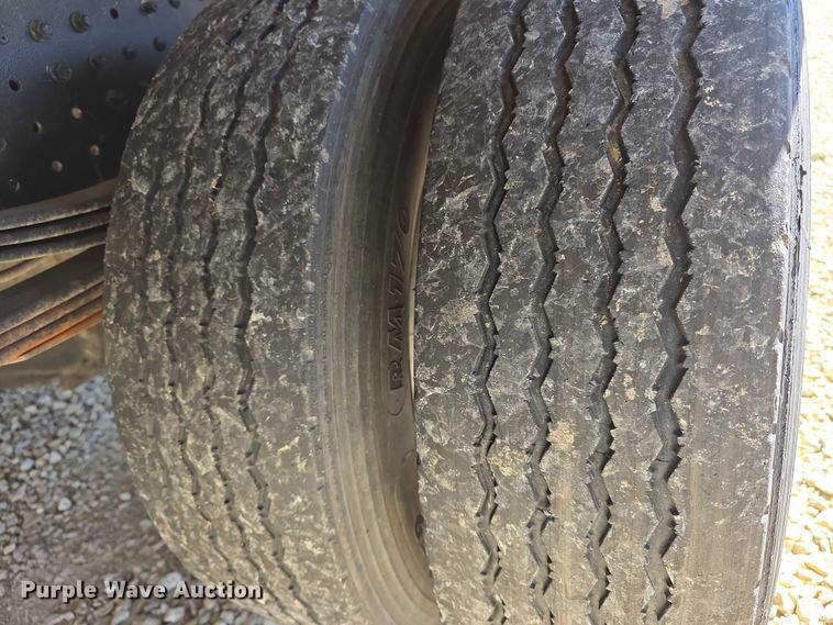 image for item FI0878 2012 Mitsubishi Fuso FE160 Crew Cab flatbed truck