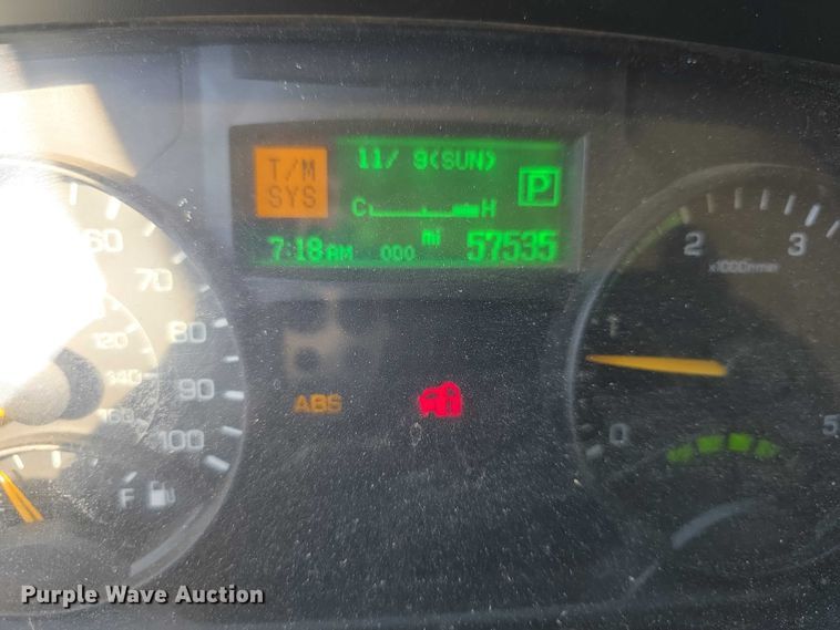 image for item FI0878 2012 Mitsubishi Fuso FE160 Crew Cab flatbed truck