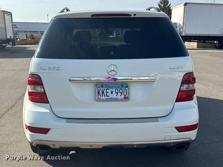 image for item FK0012 2009 Mercedes-Benz ML350 SUV