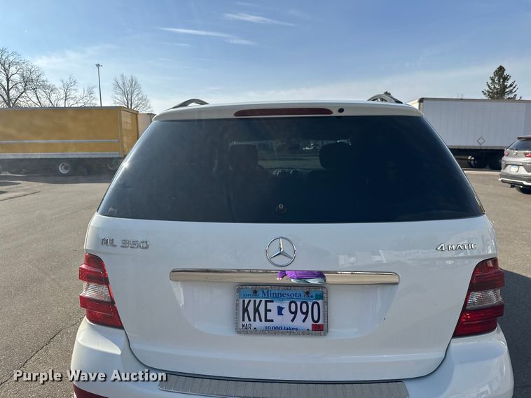 image for item FK0012 2009 Mercedes-Benz ML350 SUV