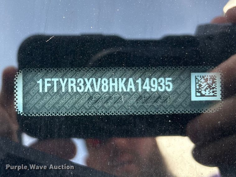 image for item FK1273 2017 Ford Transit 250 refrigerated van