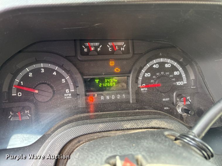 image for item FK1288 2013 Ford E350 Super Duty van