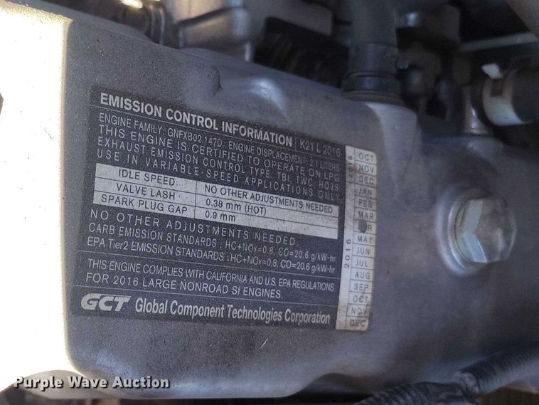 image for item IH9465 2016 UniCarriers PF50 forklift