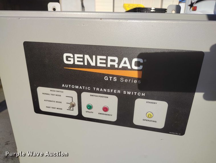 image for item IH9481 Generac QTO2524ANSNA generator