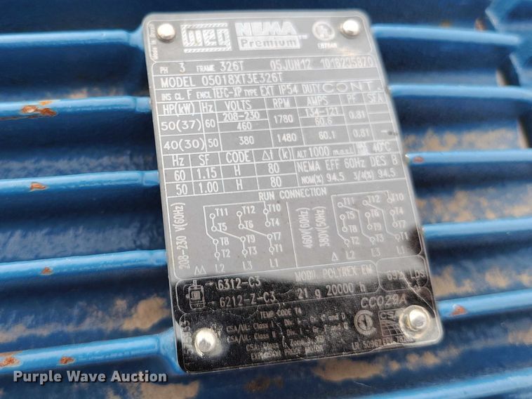 image for item IH9491 Weg electric motor