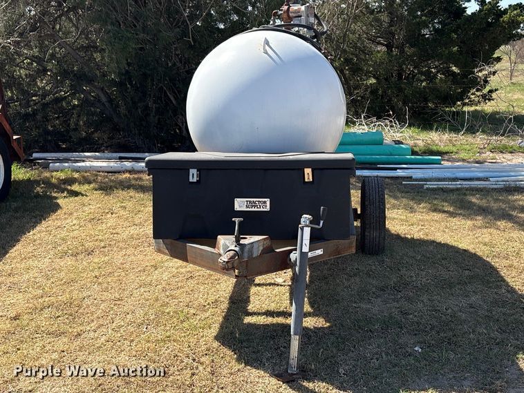 image for item NK9056 Shop Built  fuel trailer