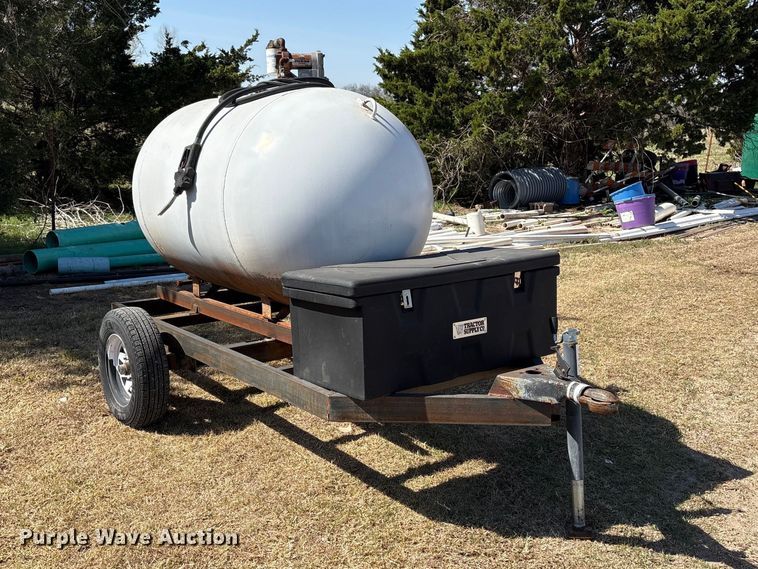 image for item NK9056 Shop Built  fuel trailer