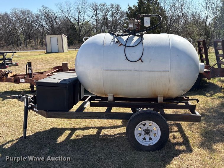 image for item NK9056 Shop Built  fuel trailer