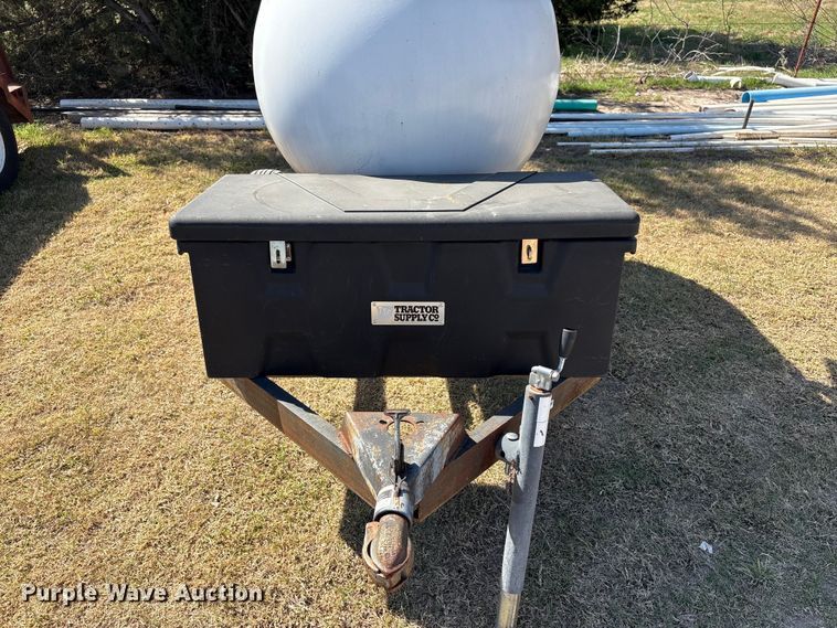 image for item NK9056 Shop Built  fuel trailer