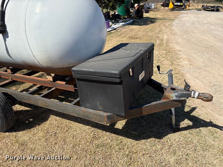 image for item NK9056 Shop Built  fuel trailer