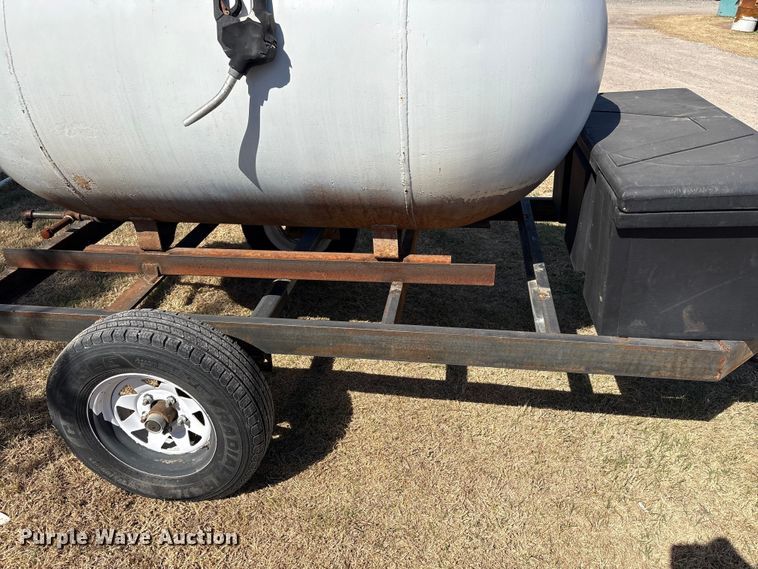 image for item NK9056 Shop Built  fuel trailer