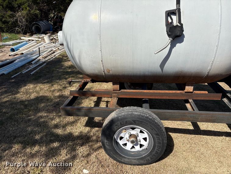image for item NK9056 Shop Built  fuel trailer