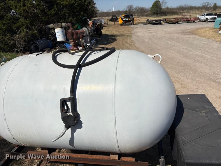 image for item NK9056 Shop Built  fuel trailer