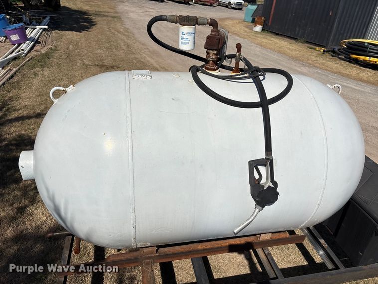 image for item NK9056 Shop Built  fuel trailer