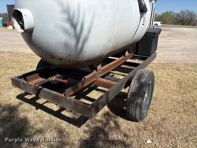 image for item NK9056 Shop Built  fuel trailer