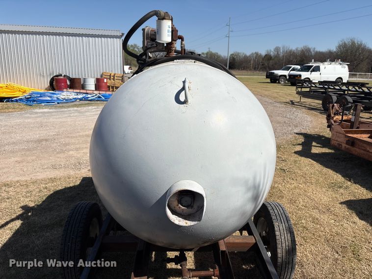 image for item NK9056 Shop Built  fuel trailer