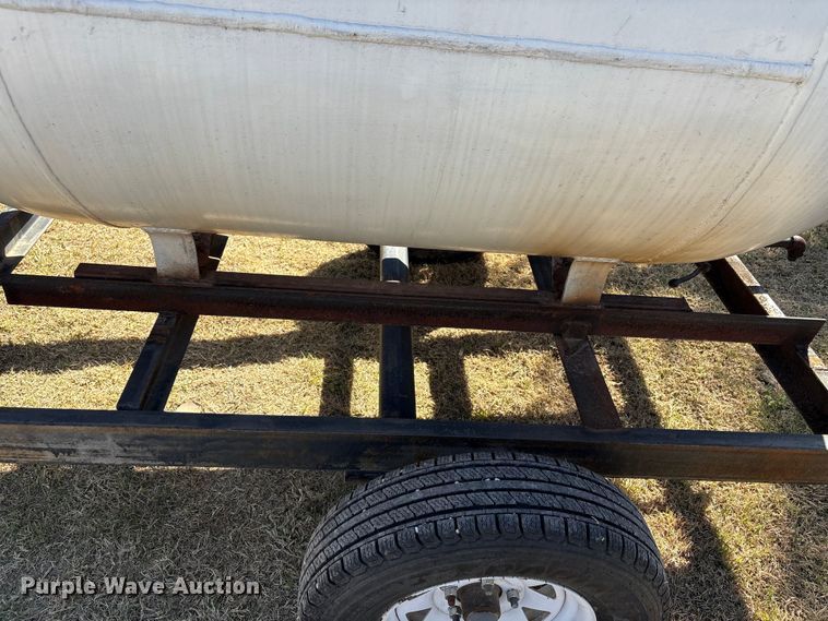 image for item NK9056 Shop Built  fuel trailer