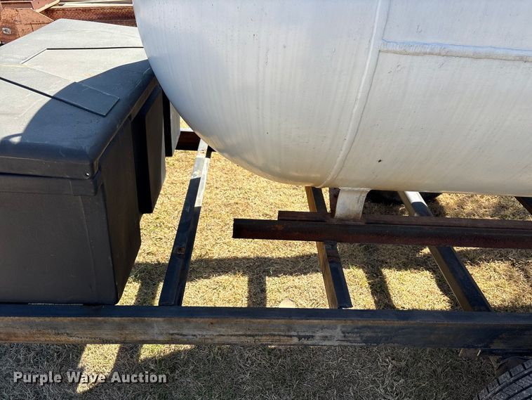 image for item NK9056 Shop Built  fuel trailer