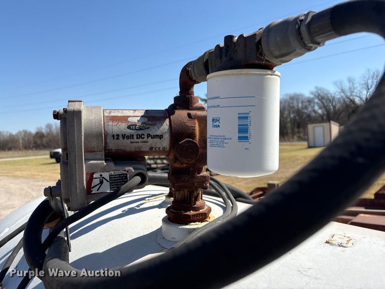 image for item NK9056 Shop Built  fuel trailer