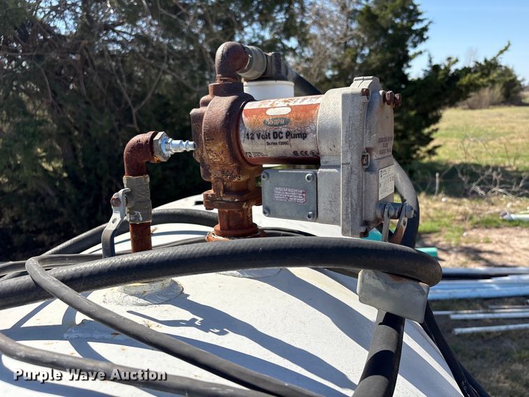 image for item NK9056 Shop Built  fuel trailer