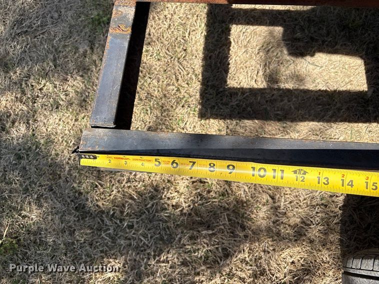 image for item NK9056 Shop Built  fuel trailer