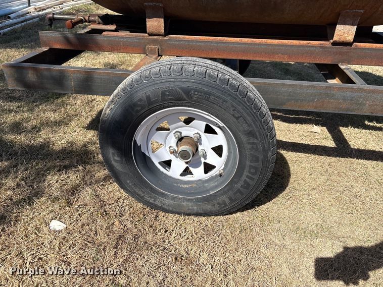 image for item NK9056 Shop Built  fuel trailer