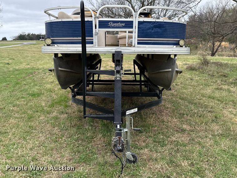 image for item NK9127 2012 Sun Tracker Fishin' Barge 20 boat